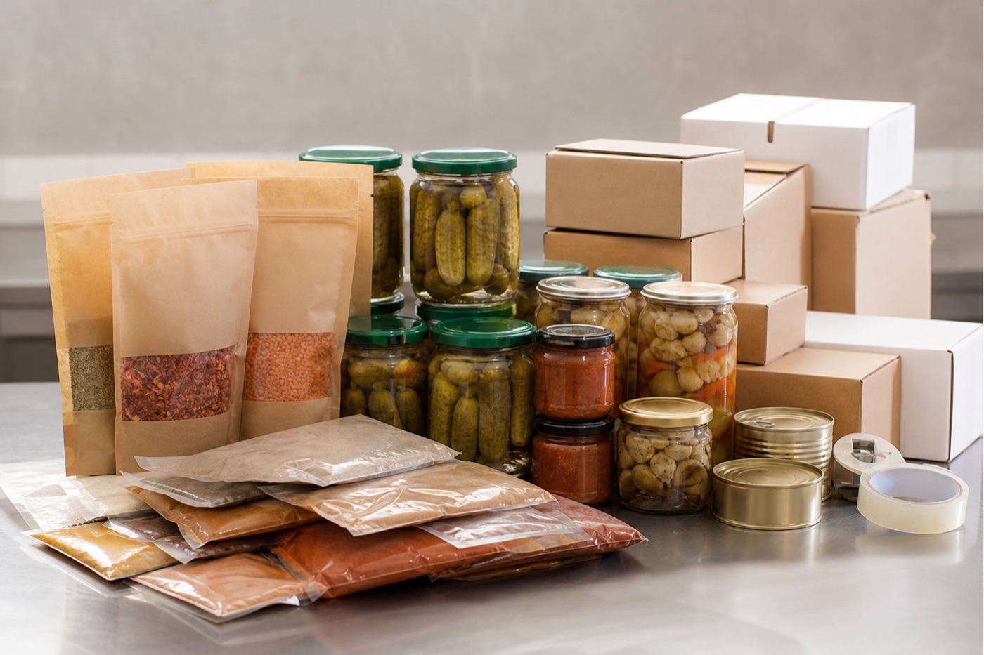 Selected processed food products for sourcing discussion